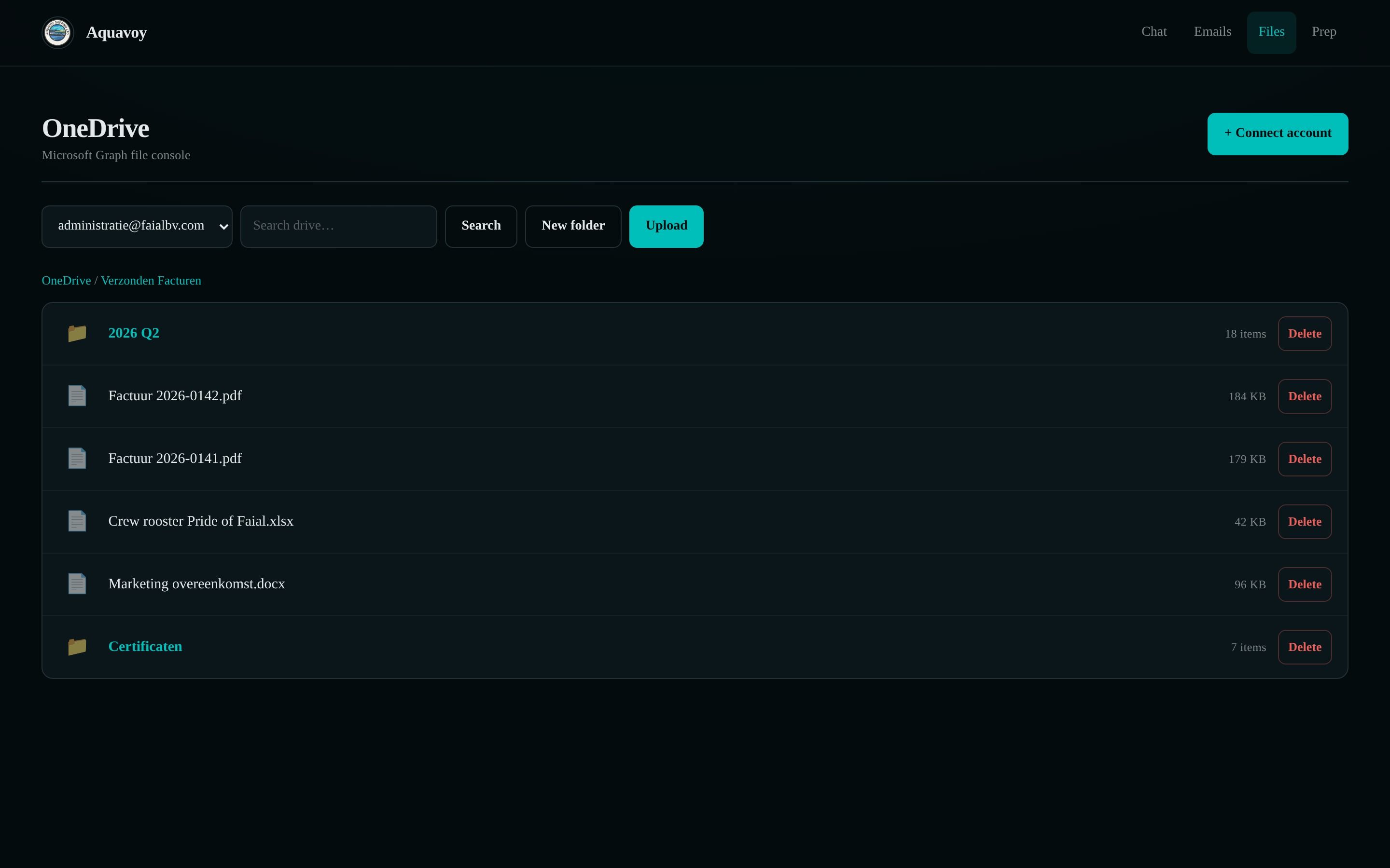Aquavoy, additional interface view