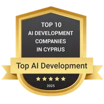 Listed among the top 10 AI development companies in Cyprus, 2025