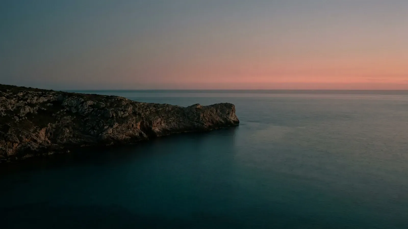 A quiet coastline, the image for the sample brief